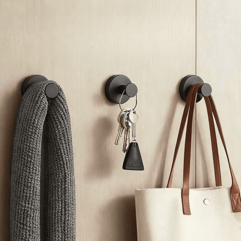 Mocny haczyk przyssawkowy bez wiercenia do ręczników 🪝